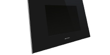TV mit einfarbigem Glas - schwarz